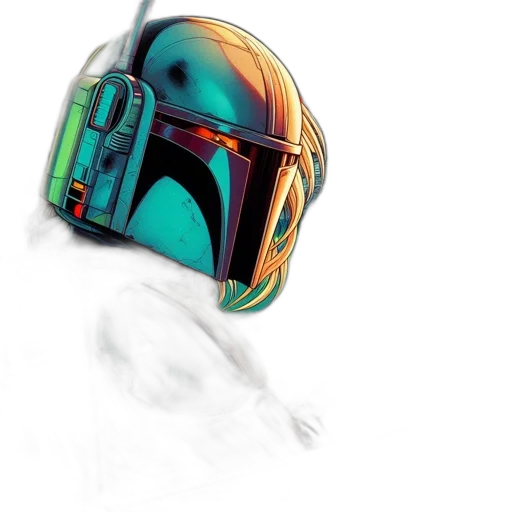 mask, face, robot, concept art transparent PNG cut-out