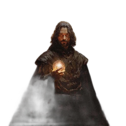 sword, jacket, mask, staff transparent PNG cut-out