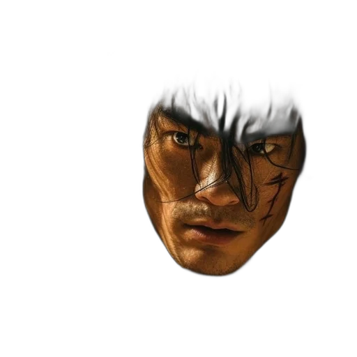 face, mask, dragon, hair transparent PNG cut-out