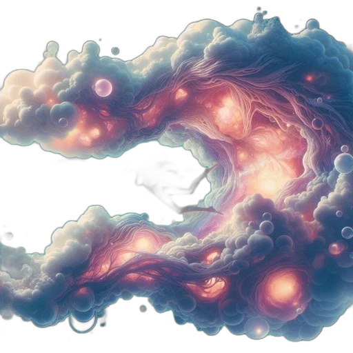 dragon, hair, sword, creature transparent PNG cut-out
