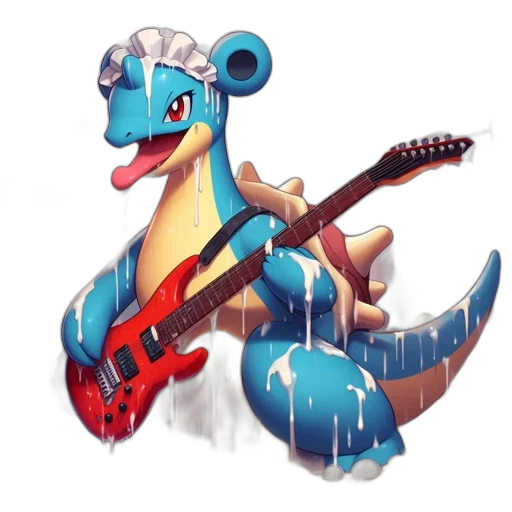 dragon, animal, creature, staff transparent PNG cut-out