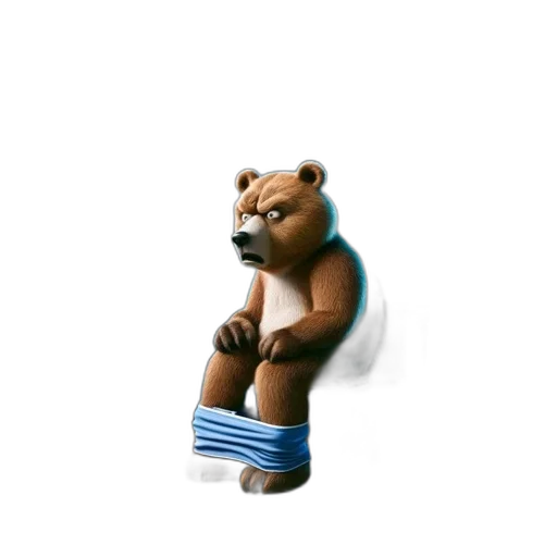 animal, creature, staff, 3d render transparent PNG cut-out