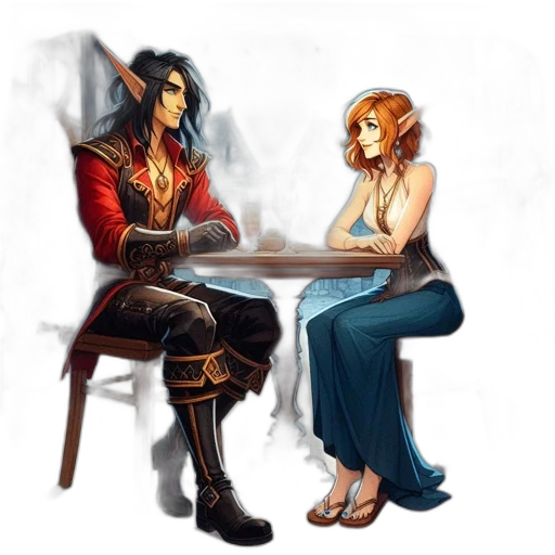 fantasy art, concept art, comic book art, pixel art transparent PNG cut-out