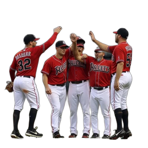 staff, arizona, diamondbacks, celebrate transparent PNG cut-out