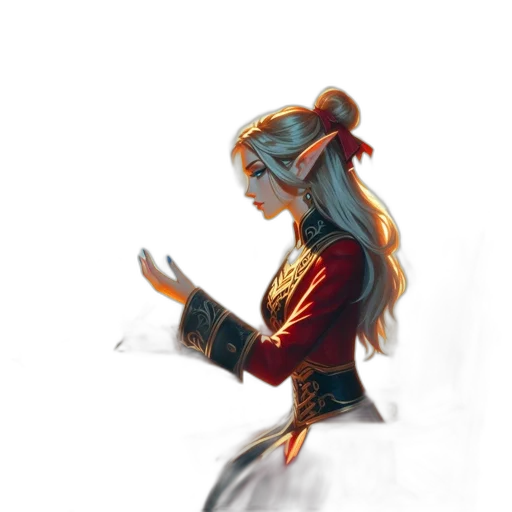 staff, crown, dress, sword transparent PNG cut-out