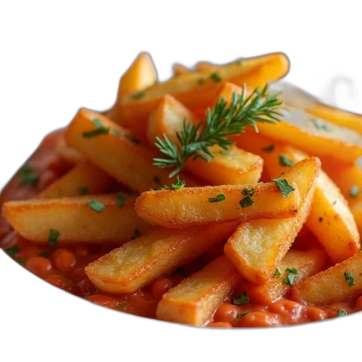 food, crown, photorealistic, 3d render transparent PNG cut-out