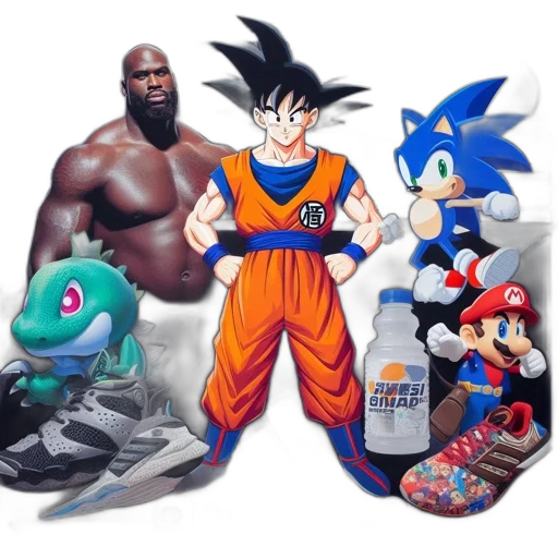 concept art, pixel art, comic book art, 3d render transparent PNG cut-out