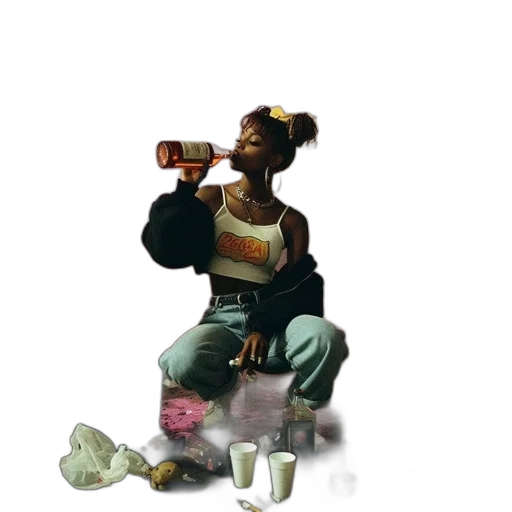 bottle, jacket, food, weapon transparent PNG cut-out