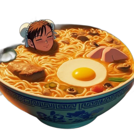 food, weapon, anime, photorealistic transparent PNG cut-out