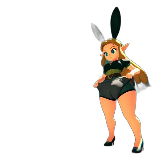dress, weapon, animal, staff transparent PNG cut-out