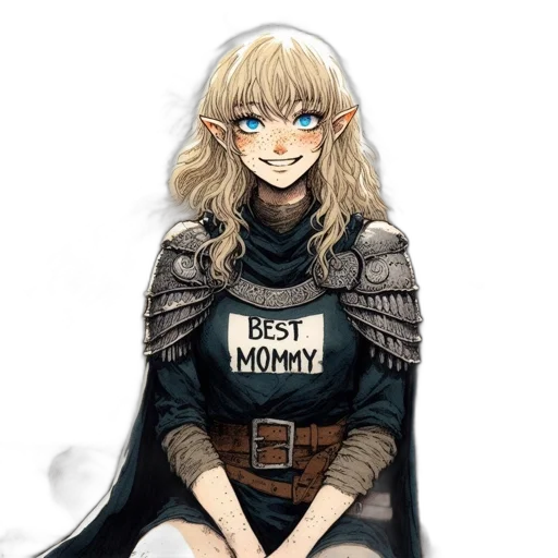 staff, mask, dragon, fantasy art transparent PNG cut-out