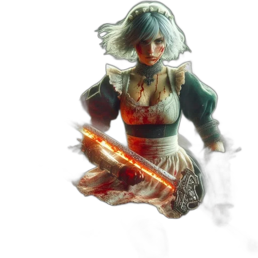 staff, sword, weapon, dress transparent PNG cut-out