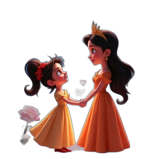 crown, concept art, 3d render, cartoon transparent PNG cut-out
