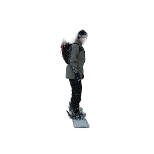 jacket, staff, robot, weapon transparent PNG cut-out