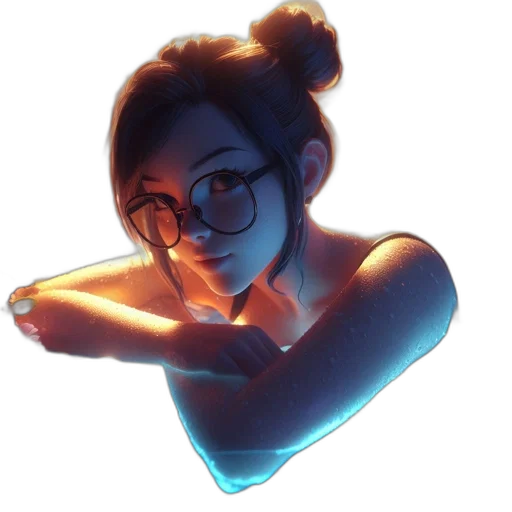 staff, face, mask, dress transparent PNG cut-out