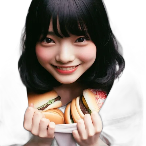 food, robot, face, creature transparent PNG cut-out