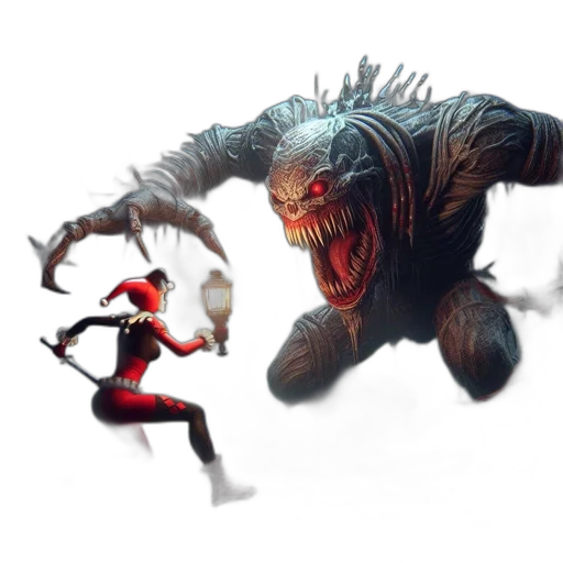 creature, concept art, fantasy art, comic book art transparent PNG cut-out
