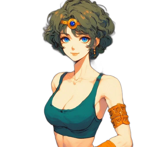 dress, staff, mask, crown transparent PNG cut-out