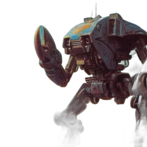 robot, weapon, creature, dragon transparent PNG cut-out