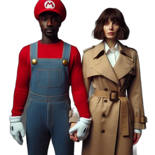 jacket, concept art, man, dressed transparent PNG cut-out