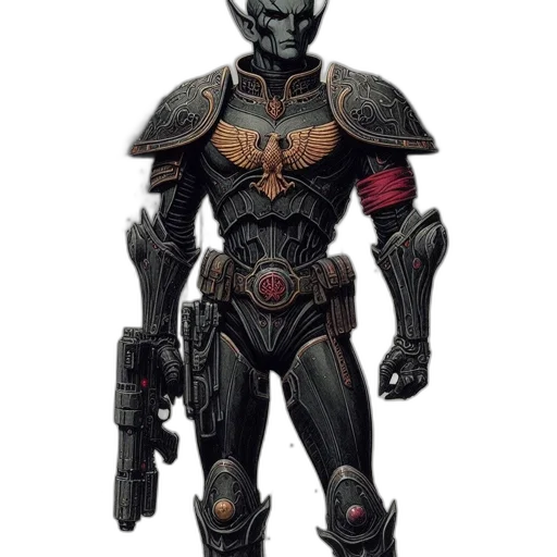 robot, concept art, fantasy art, comic book art transparent PNG cut-out