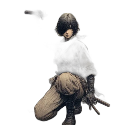 weapon, staff, jacket, sword transparent PNG cut-out