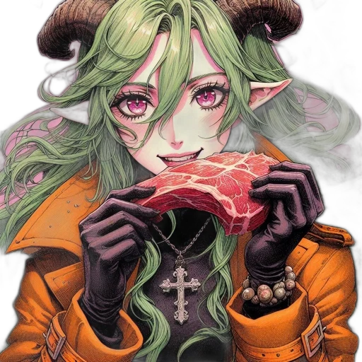 food, dragon, mask, face transparent PNG cut-out