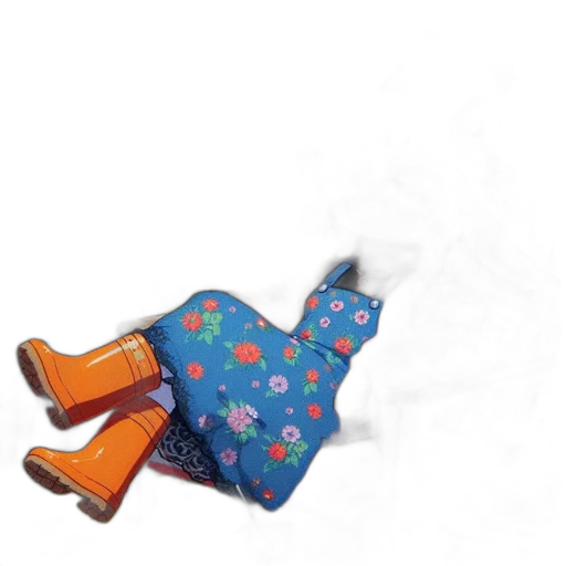 shoes, weapon, umbrella, jacket transparent PNG cut-out