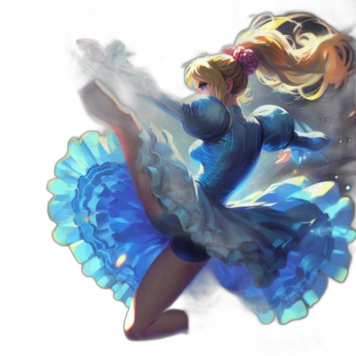 dress, crown, flower, weapon transparent PNG cut-out