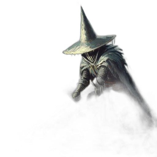 staff, dragon, sword, hat transparent PNG cut-out