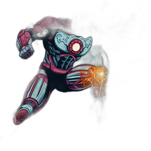 robot, weapon, creature, mask transparent PNG cut-out