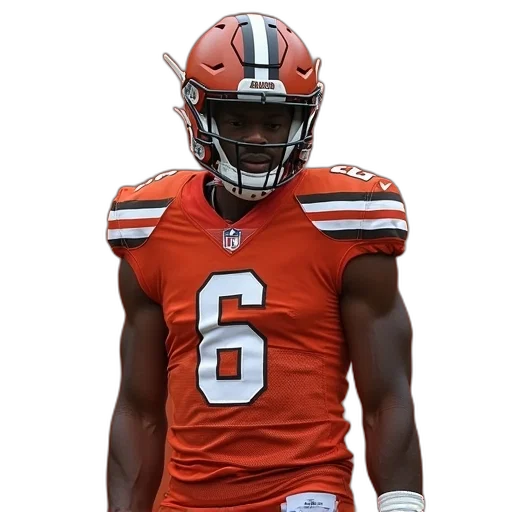 nike, cleveland, browns, baker transparent PNG cut-out