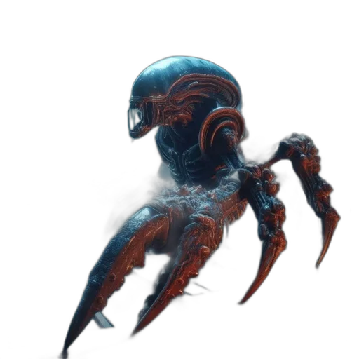creature, mask, animal, robot transparent PNG cut-out