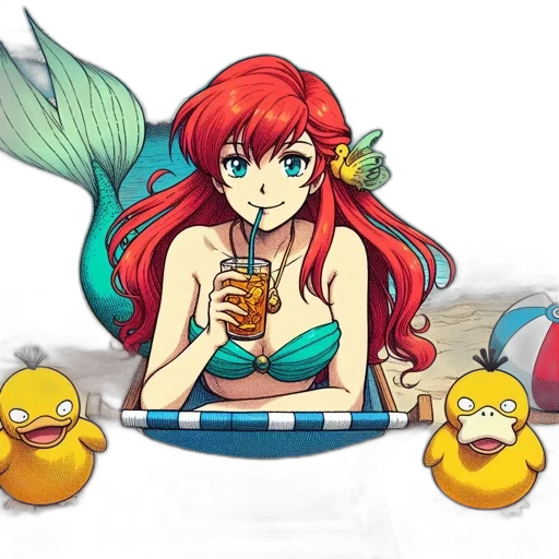 pixel art, concept art, anime, cartoon transparent PNG cut-out
