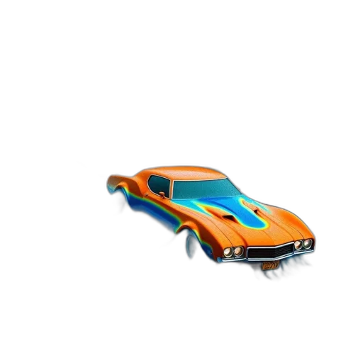 car, weapon, robot, 3d render transparent PNG cut-out
