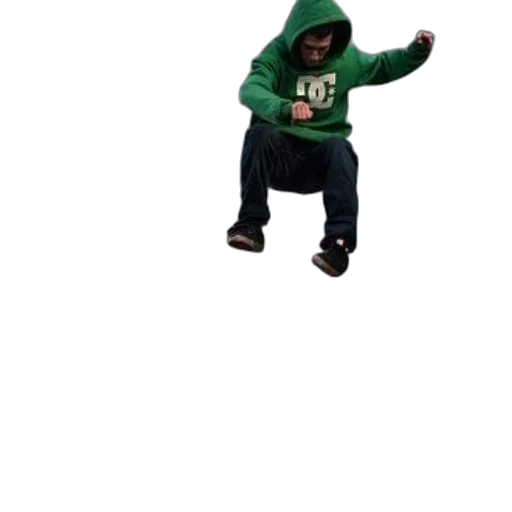 jacket, creature, staff, 3d render transparent PNG cut-out