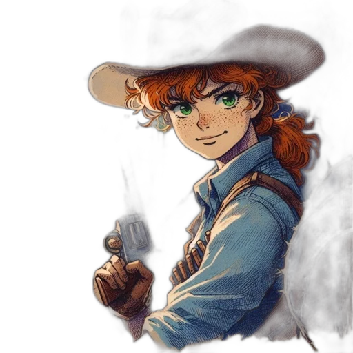 staff, weapon, hat, watercolor transparent PNG cut-out