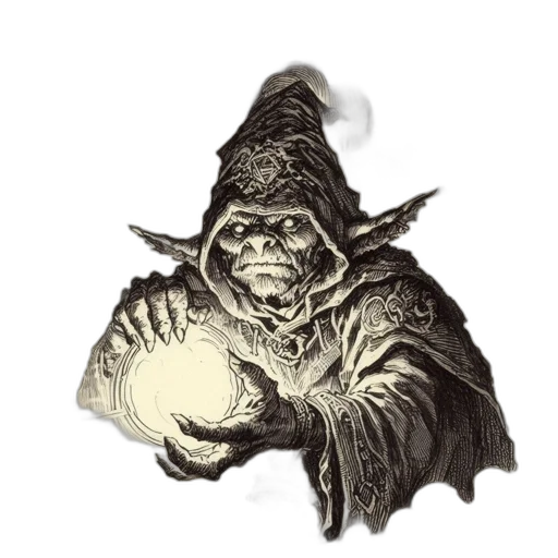 staff, creature, mask, jewelry transparent PNG cut-out