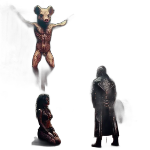 creature, concept art, pixel art, fantasy art transparent PNG cut-out