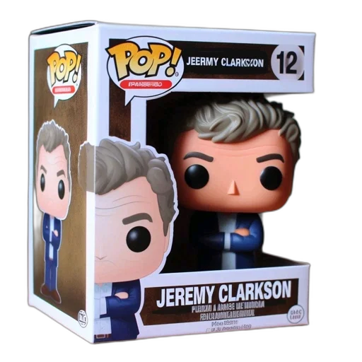 funko, pop, jeremy, clarkson transparent PNG cut-out