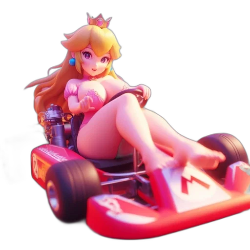 car, weapon, dress, crown transparent PNG cut-out