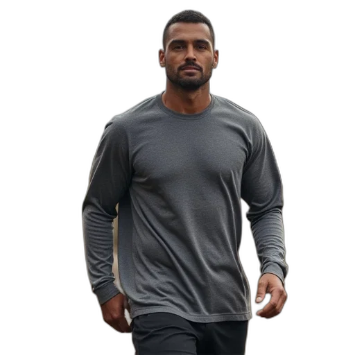 jacket, men, trail, runner transparent PNG cut-out