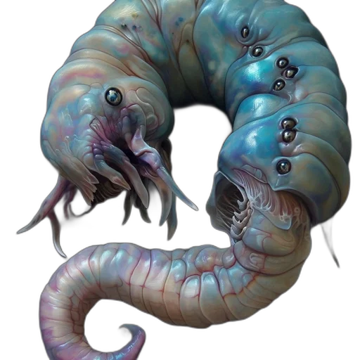 creature, dragon, animal, staff transparent PNG cut-out
