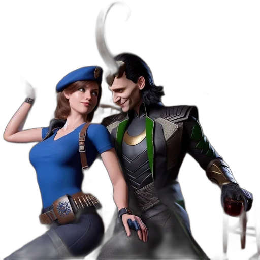 concept art, 3d render, fantasy art, comic book art transparent PNG cut-out