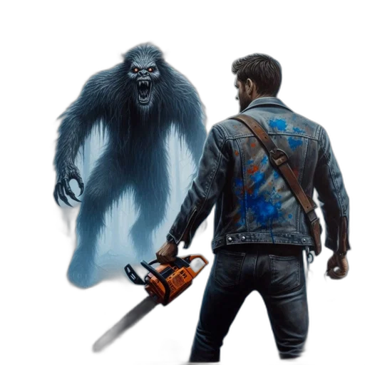 jacket, concept art, comic book art, man transparent PNG cut-out