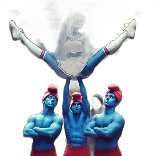 mask, creature, staff, robot transparent PNG cut-out