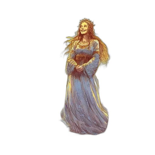 dress, fantasy art, concept art, pixel art transparent PNG cut-out