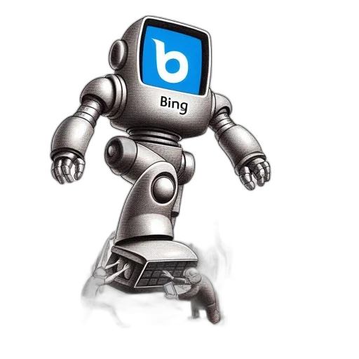 robot, concept art, 3d render, comic book art transparent PNG cut-out
