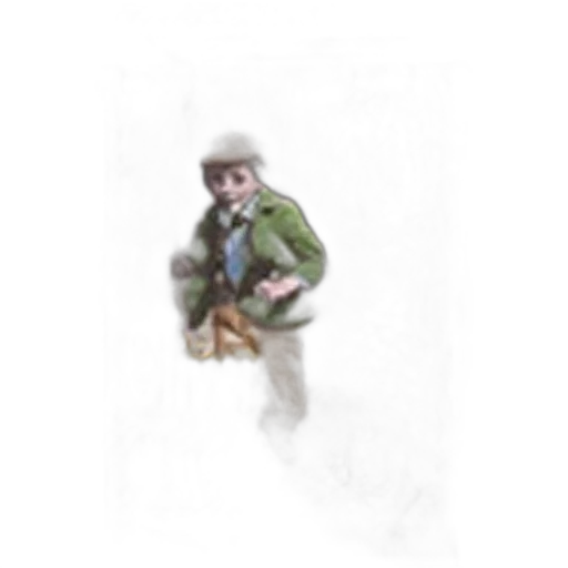 staff, hat, jacket, animal transparent PNG cut-out
