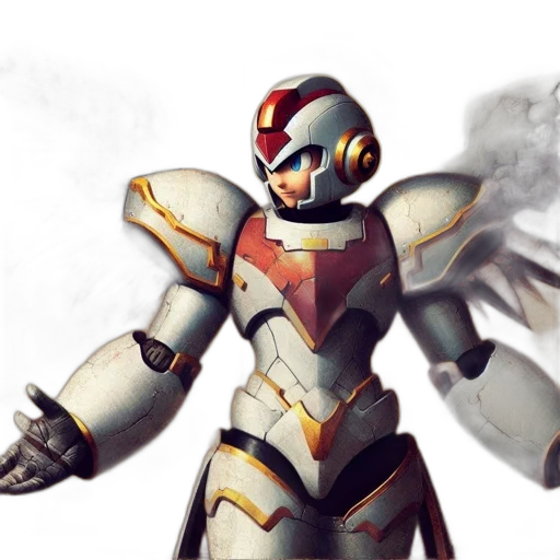 robot, concept art, 3d render, fantasy art transparent PNG cut-out